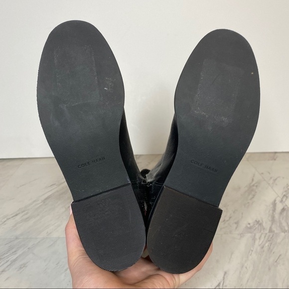 Cole Haan Isabell Stretch Leather Tall Riding Boot 6 1/2 - Picture 11 of 12